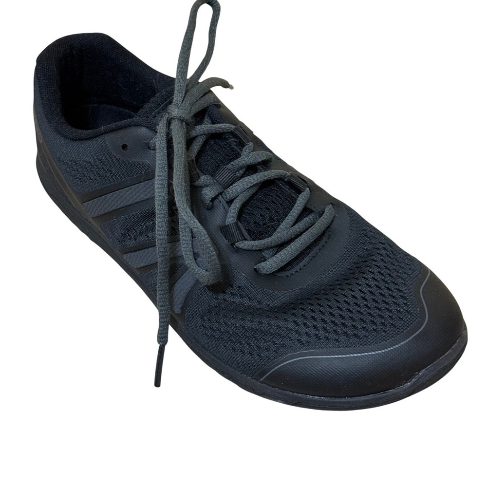 Xero Shoes Men HFS II Running Shoes 8 Black Minimalist Barefoot Zero Drop FW23
